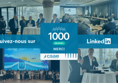 1 000 abonnés sur LinkedIn : rejoignez la communauté de l’assistance en escale